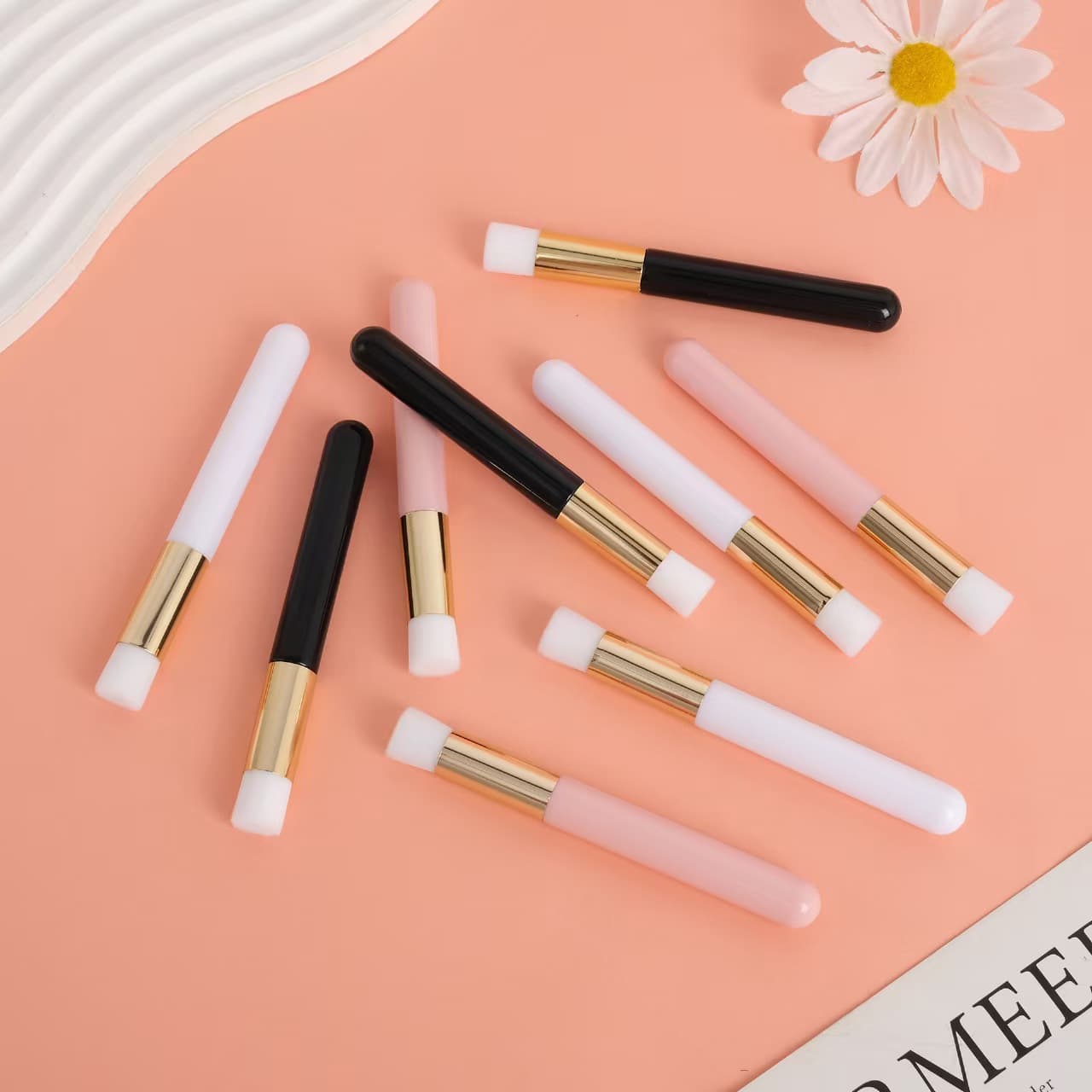 Eyelash Printing Masking Brush Nose Cleaning Brush Mousse Brush Pore Blackhead Wash Tool Multifunctional Makeup Brush