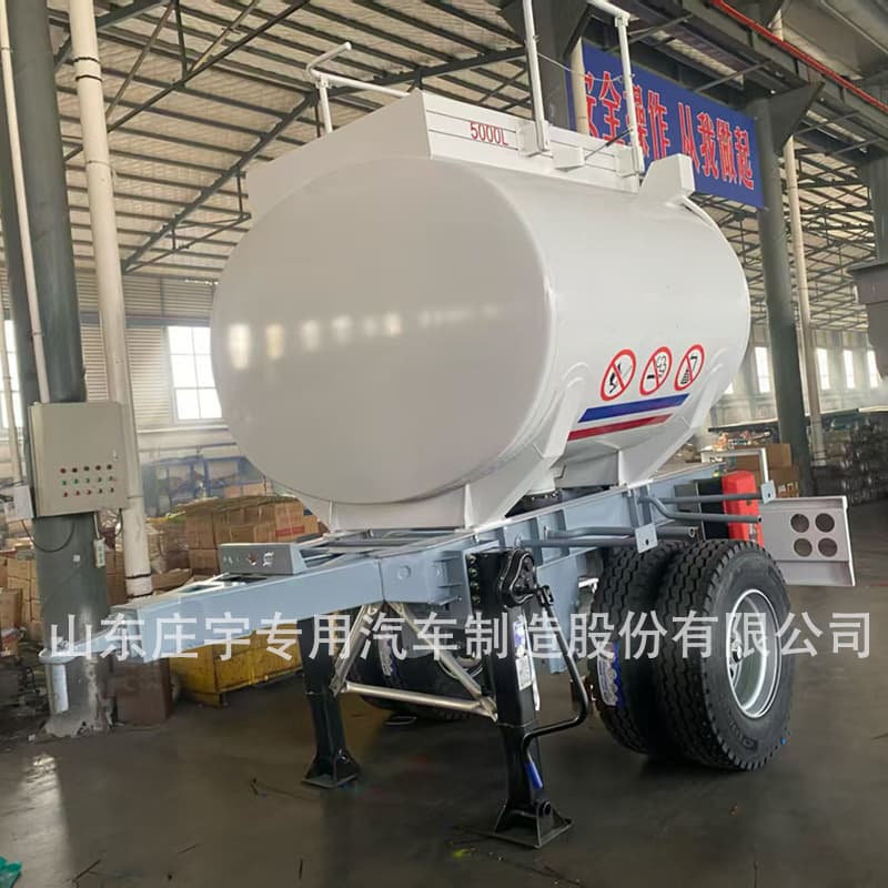 Factory supply for export 5/10/35/40 cubic meter oil tank semi-trailer, carbon steel/aluminum alloy/stainless steel tank body
