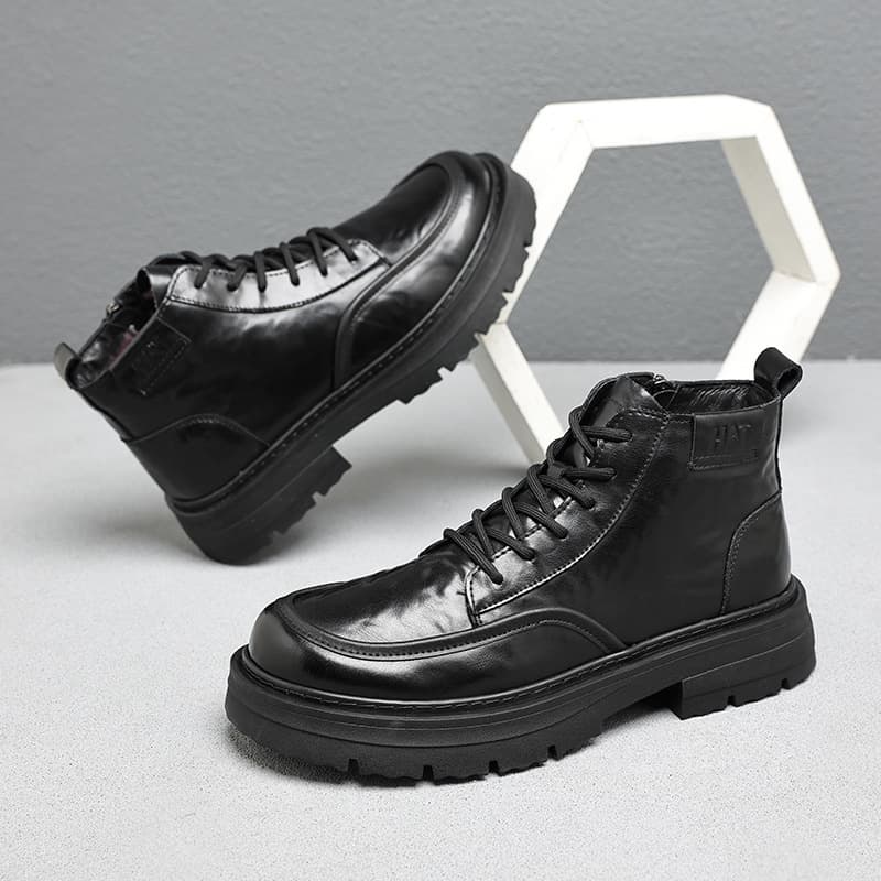 2024 Autumn and Winter High-End Feel Men's Slip-On Pure Leather Comfortable Casual Men's Shoes