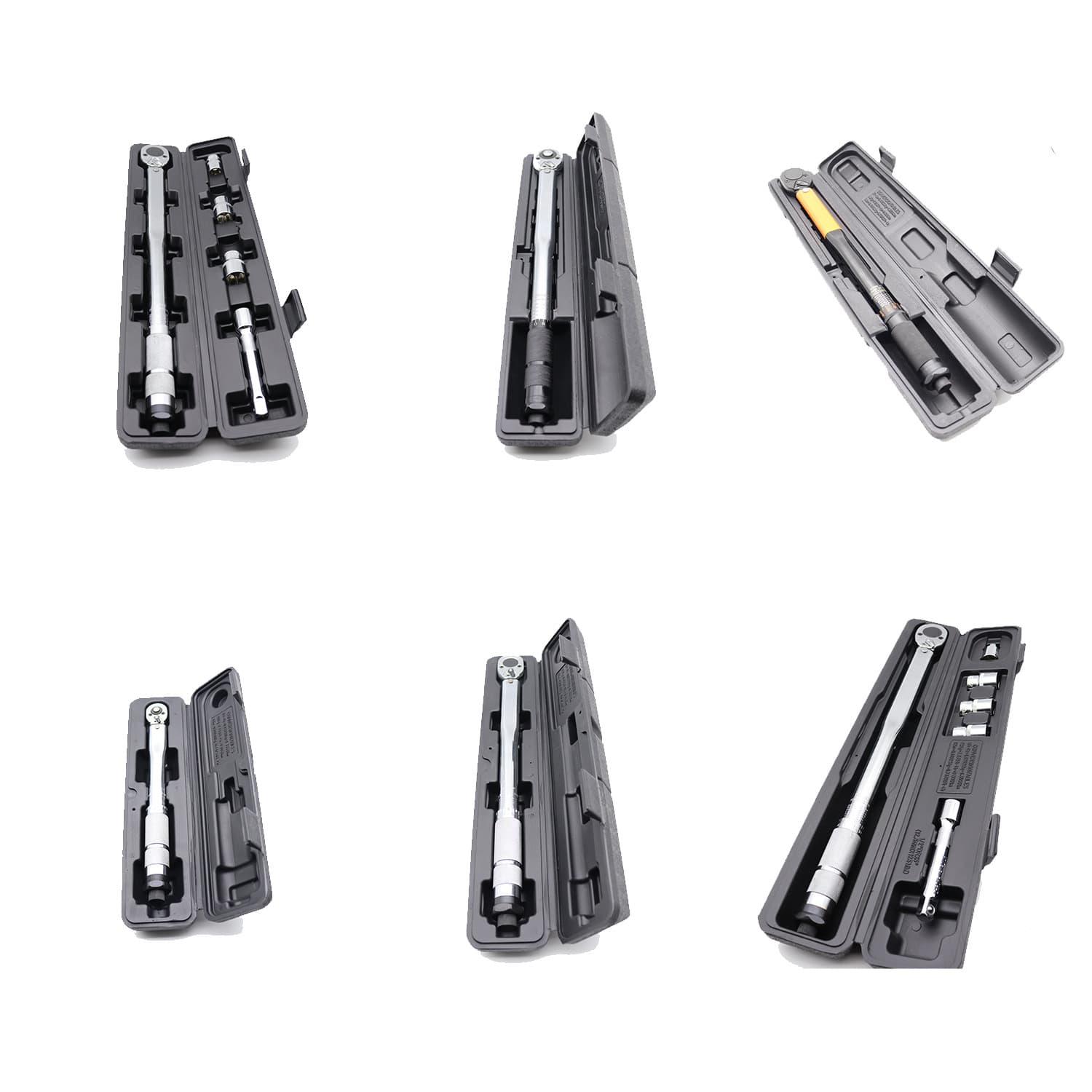 Preset torque wrench, multi-functional and versatile torque wrench with chrome-plated 45# steel handle and embossed graduations.