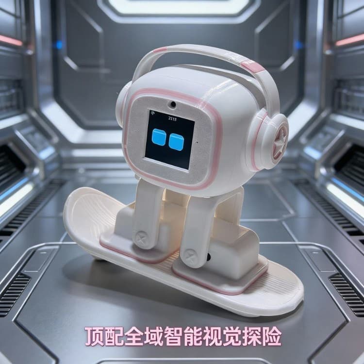 New AI Version EMO Desktop Robot Smart Interactive Chat DeepSeek Doubao Dancing Music Robot