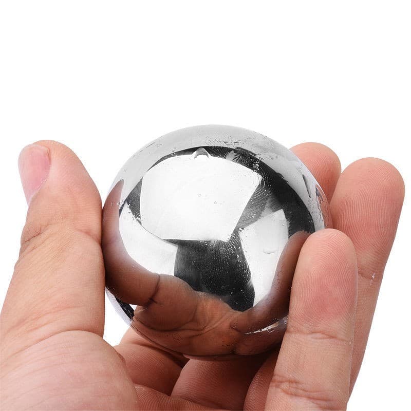 304 Stainless Steel Ice Pellets, Extra Large Ice Balls, Non-Melting Ice Cubes for Drinks and Whisky, Chilling Tool