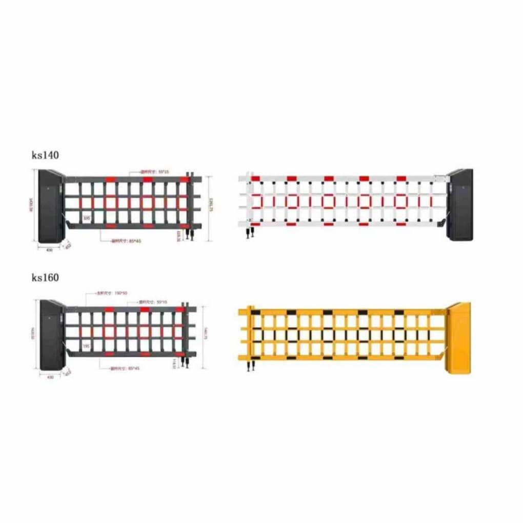 Drop Barrier Gate Machine, Parking Lot Lift Rod Automatic Rise, License Plate Recognition Access Control Vehicle Stopper