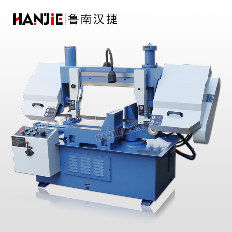 Directly Supplied from the Manufacturer: Scissor-Type Band Saw Machine, Angle Cutting Saw Machine, Metal Saw Machine Gb4228X Horizontal Semi-Automatic