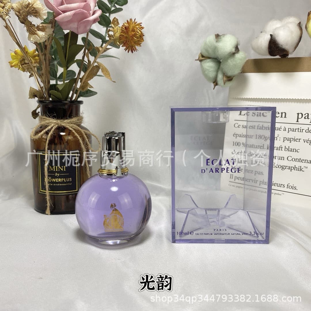 Cross-Border Foreign Trade Perfume Light Rhythm Women's Fragrance 100ml Floral Scent Women's Perfume Advantage Wholesale Agent