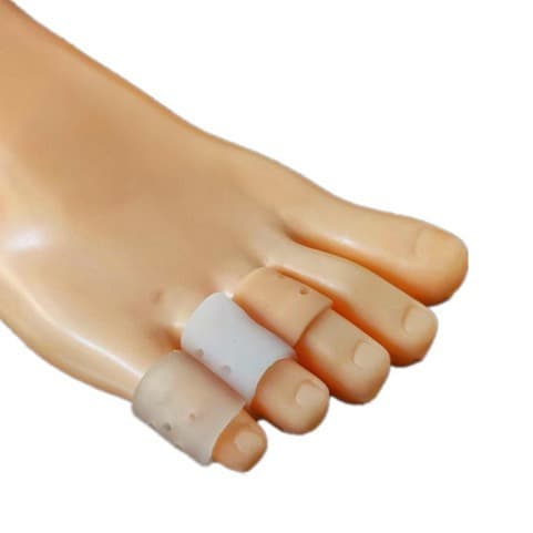 Cross-border Hot Selling Open-End Perforated Silicone Toe Sleeves High Heels Soft Corn Protectors SEBS Breathable Finger Toe Guards