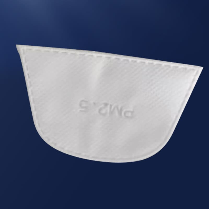 Wholesale 5-layer melt-blown fabric PM2.5 filter sheets for various protective daily necessities, mask filter sheets, shaped filter sheets