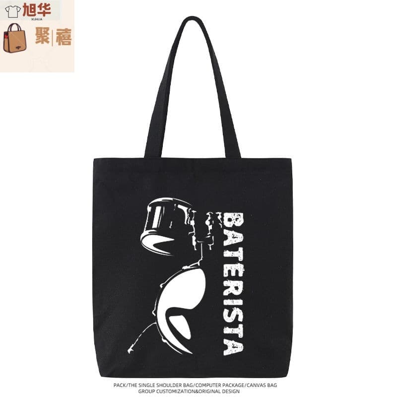 Rock Drum Set Jazz Drum Instrument Band Drummer Canvas Shoulder Bag Casual Student