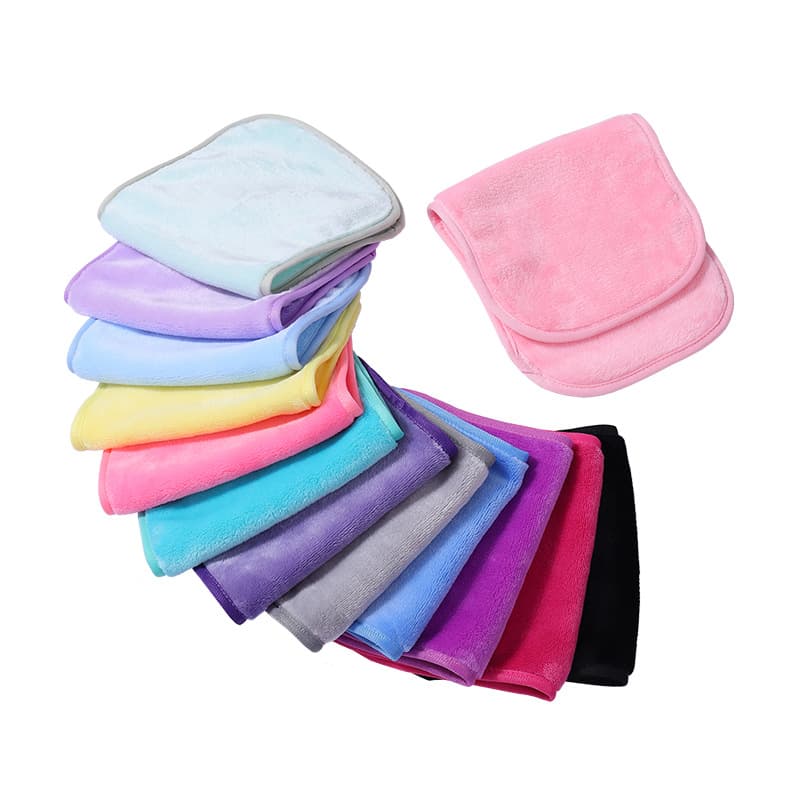 Cross-Border New Product Wholesale: Flannel Lazy Makeup Remover Towel, Reusable for Water-Only Face Cleansing, Soft and Convenient