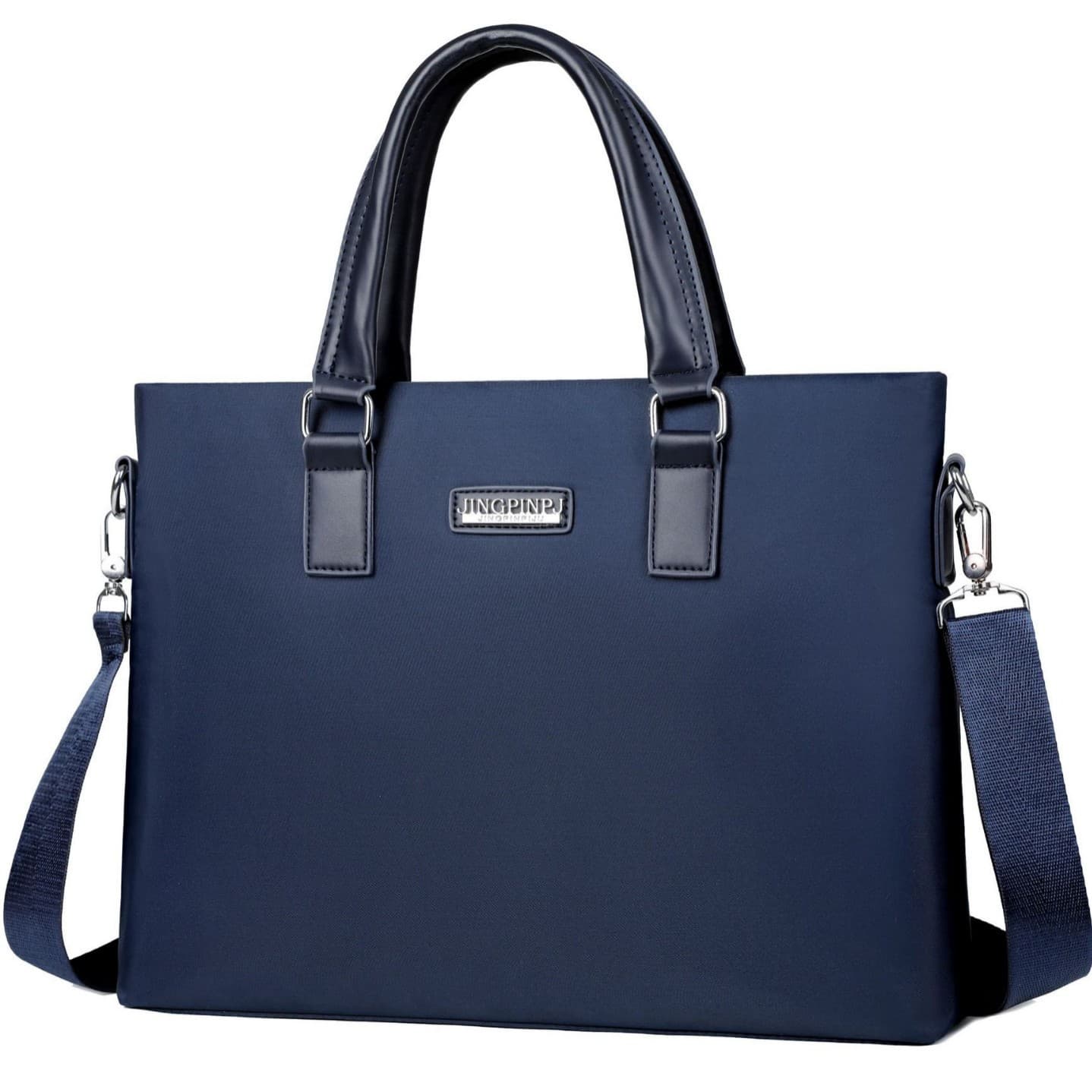 2023 New Oxford Business Casual Tote Bag for Men, Simple Printed Conference Bag, Holiday Document Bag