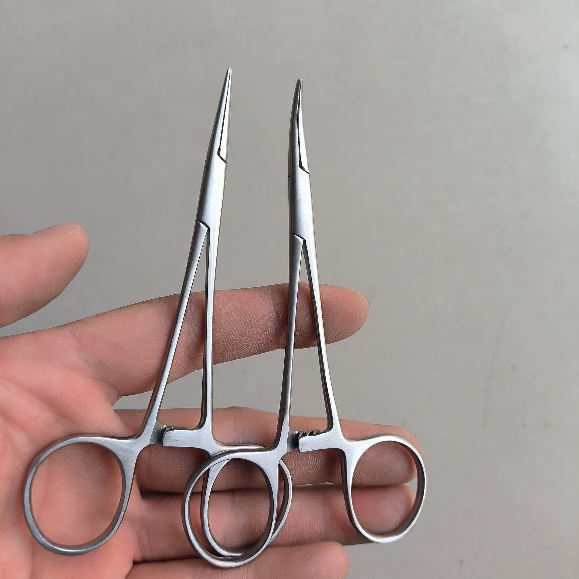 Stainless Steel Material 12.5CM 14CM 16CM 18CM 20CM Fishing Hook Remover Pet Hair Removal Hemostatic Forceps