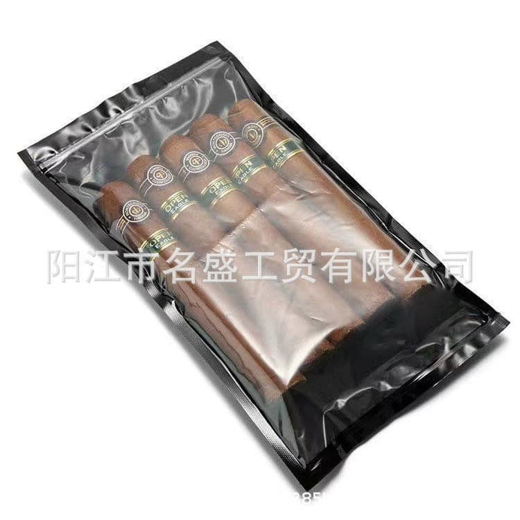 Portable Cigar Bag Humidified Sealed Storage Bag Cigar Humidification Pack Transparent Humidification Pack Outdoor