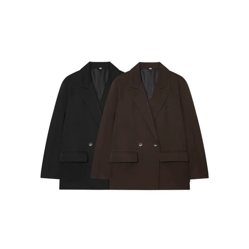 ZA AliExpress Women's Fashion 2026 Autumn Bestseller Trendy High-End French Vintage Loose Blazer Jacket for Women