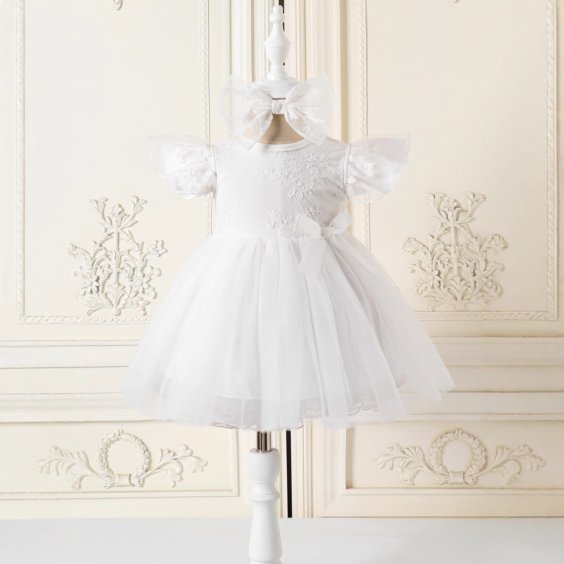 1-Year-Old Girl Princess Dress Baby Toddler Birthday Outfit for Girls