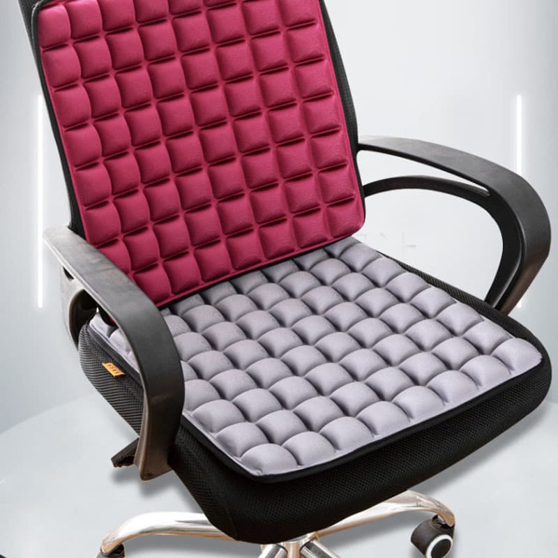 5D Pressure Air Cushion Car Non-Inflatable Seat Cushion Office Lumbar Support Pad Wheelchair Cushion Amazon