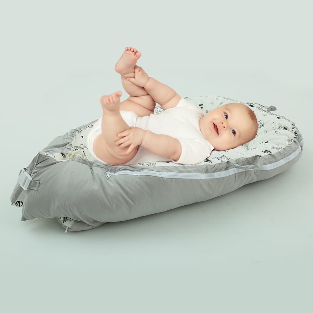 Newborn Bionic Bassinet Portable Baby Bed Anti-Squash Travel Crib