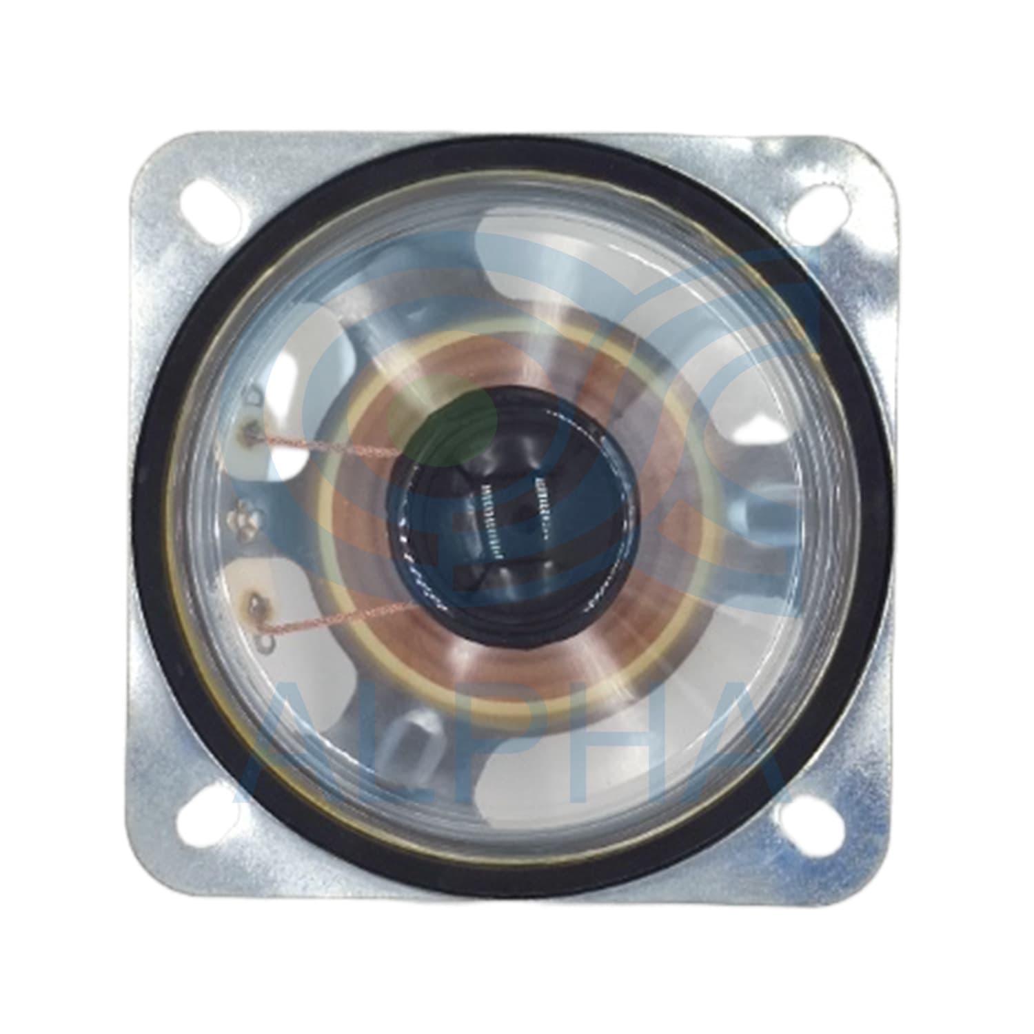 3-inch 77mm Square Waterproof Speaker for Medical Devices 8 Ohm 2W 90db 45 Magnet Mining Alarm Speaker