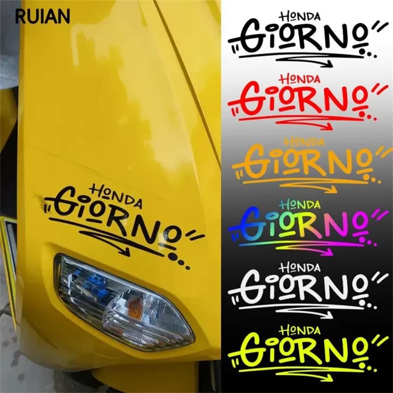 Foreign trade is suitable for Honda Gorno motorcycle modified front headlight eyebrow sticker waterproof sticker body decal