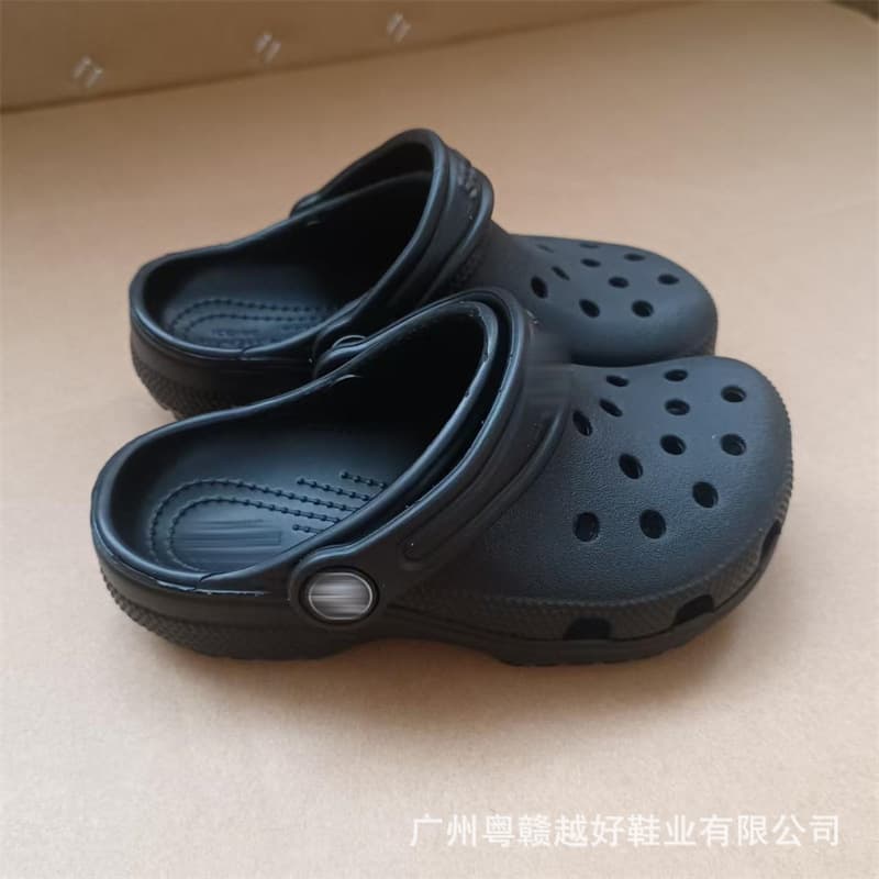 Celebrity Style Kids Crocs Cross Unisex Parent-Child Outdoor Anti-Slip Summer Sandals Cute Cartoon Cross-Border EVA