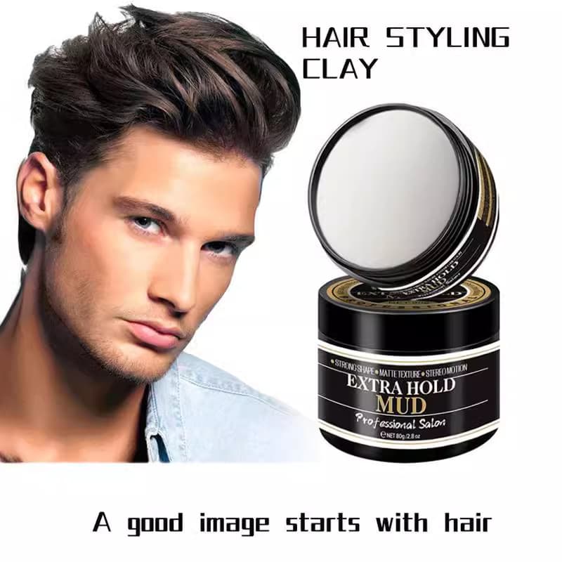 Matte Hair Paste for Men, Styling with Fragrance, Natural Fluffy Hair Wax, Hair Gel Spray, Moisturizing Styling Gel Cream