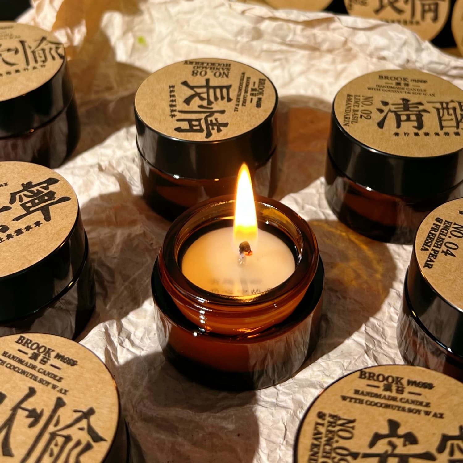 Good Medicine Aromatherapy Candle Gift Box Birthday Gift Xiaozhong Senior Bedroom Girl Light Fragrance Accompanying Gift Atmosphere Candlestick