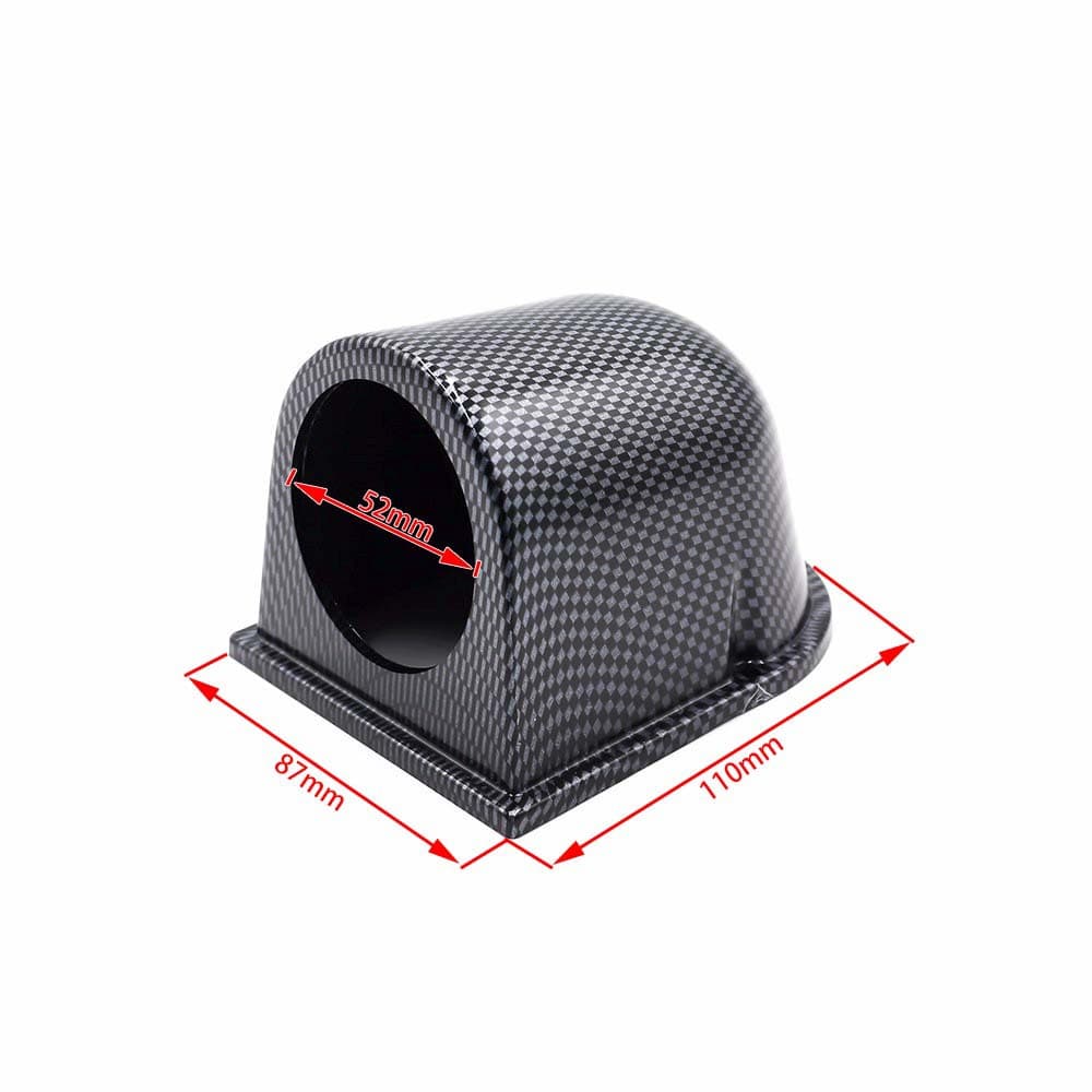 Tax-inclusive automotive modified 52MM gauge mounting bracket single-hole carbon fiber gauge holder