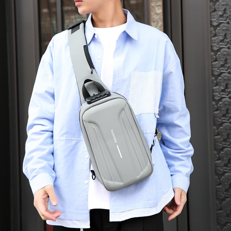 Cross-border good quality chest bag men's casual shoulder bag crossbody backpack waist bag business travel crossbody bag wholesale