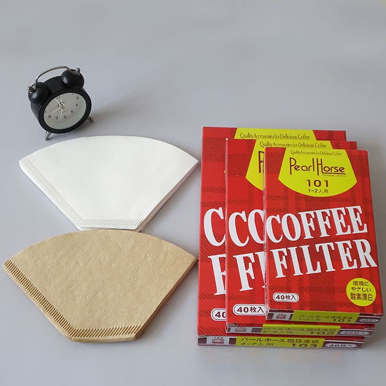 Cone Coffee Filter Paper 102 Pour Over Drip Kettle V60 American Coffee Maker Household Filter Cup Mesh Brewing Filter Paper Bag