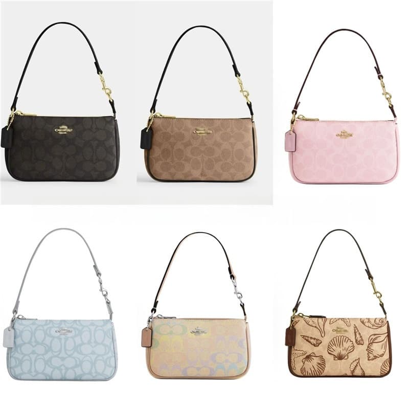 Koujia Nolita 19 new high quality genuine leather C's women's underarm mahjong bag single shoulder portable small square bag