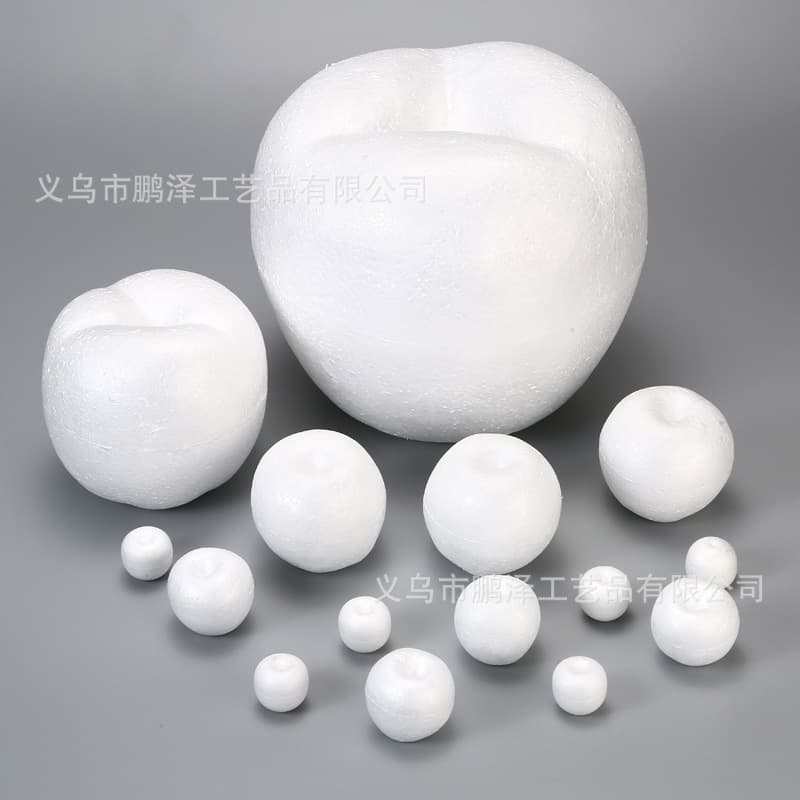 Christmas Eve gift DIY handmade Christmas decorations, foam model handmade apple model