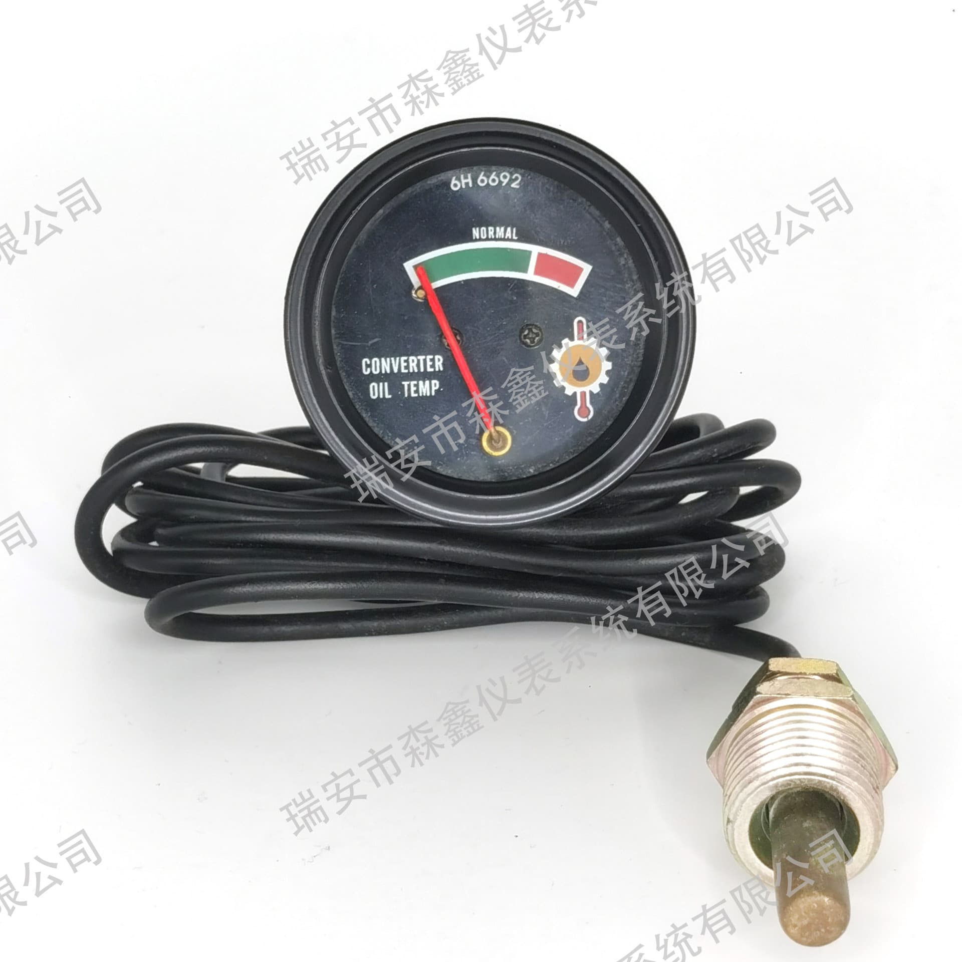 Sensenxin Instrument Caterpillar Excavator Accessories Wheel Loader Oil Temperature Meter Indicator 6H6692