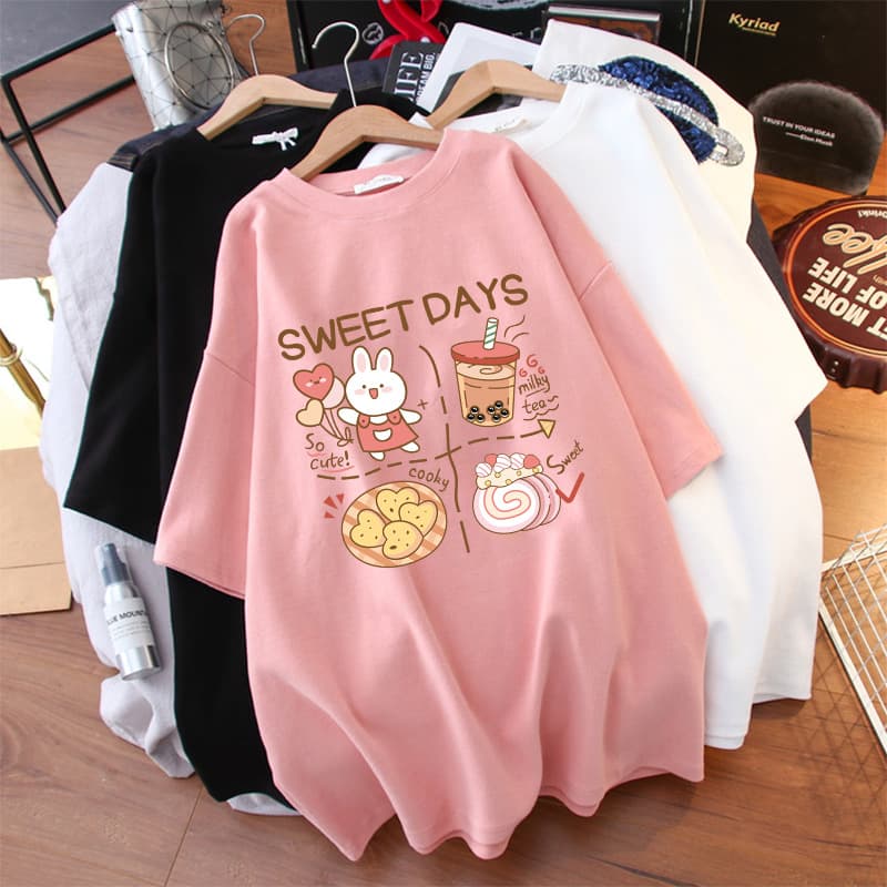Korean Style Short-Sleeve Nursing Top Hot Mom Summer Nursing Jacket Spring and Summer T-Shirt Outerwear Postpartum Women's Fashion