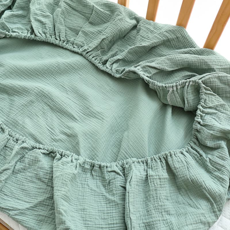 Baby fitted sheet pure cotton type A baby mattress cover kindergarten children pure cotton type A fitted sheet