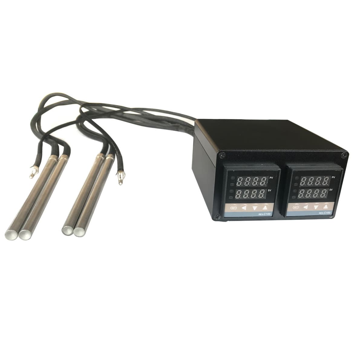 Rosin Press Heat Plate Kit with Temperature Controller Box, Mini Heat Press for Rosin