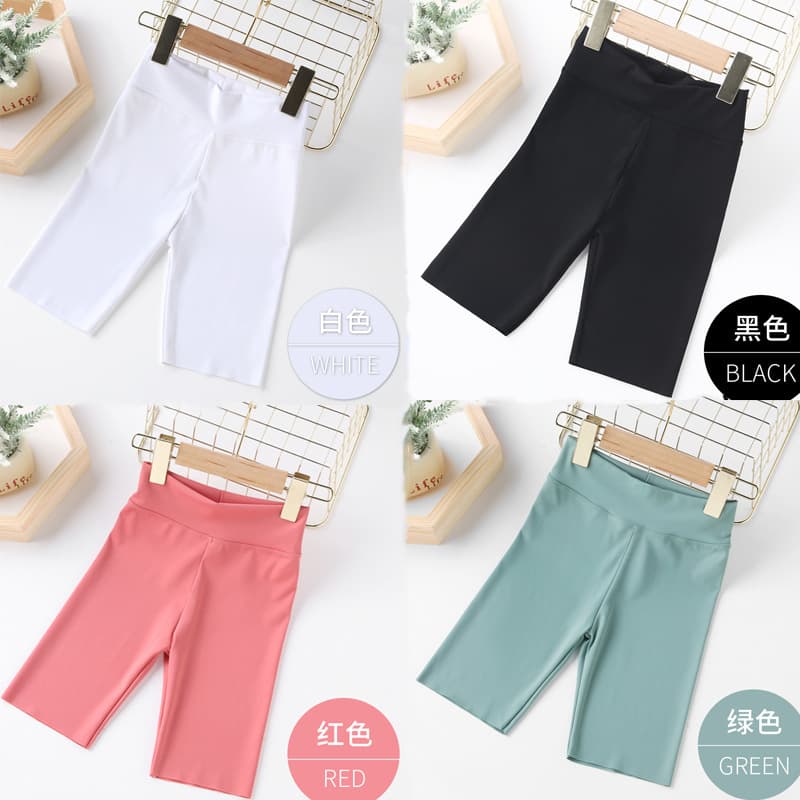 Children's Outer Wear Women's Shark Attack Slim Fit Stretchy Summer Tights Tight Shorts Yoga Pants High Elasticity Base Layer