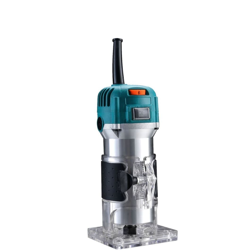 Laminate Trimmer Woodworking Router Slotting Machine Edge Trimmer Hole Cutter Electric Engraving Machine Home Use All Copper