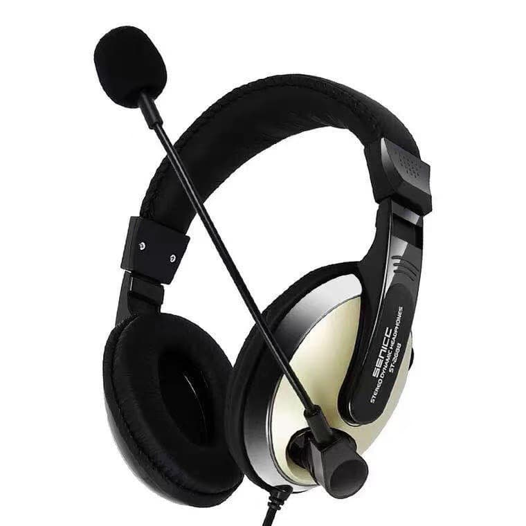 Digital Computer/headset/earphone Accessories Audio Cable Adapter Usb Sound Card Headphone Splitter Microphone Boom Arm Headset