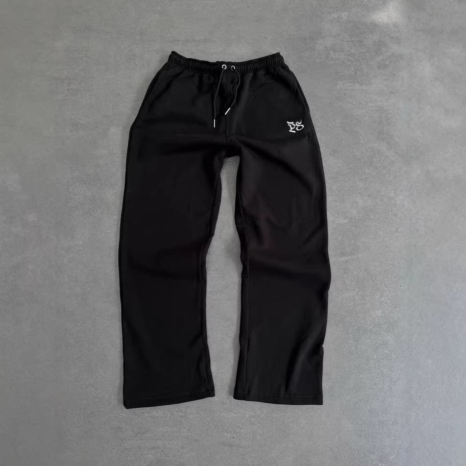 Pepe Studio Baggy Pants High-Quality Street Hip-Hop Printed Knit Sweatpants Men's Trendy Brand Pants
