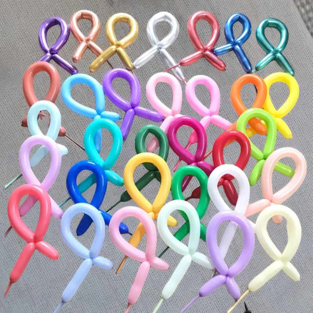 1.8g Macaron Long Strip Balloon Metal 260 Magic Balloon Matte Long Strip Balloon Latex Birthday Camping Christmas Valentine's Day