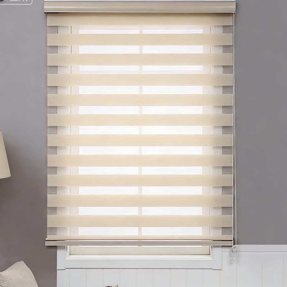 Cross-border Zebra Blind Roller Shade Soft Fabric Curtain No-drill Office Bathroom Kitchen Blackout