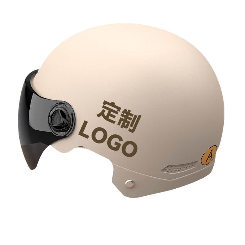 3C Certified Electric Motorcycle Helmet, Unisex Summer Helmet, GB Battery, Four-Season Universal Electric Scooter Helmet