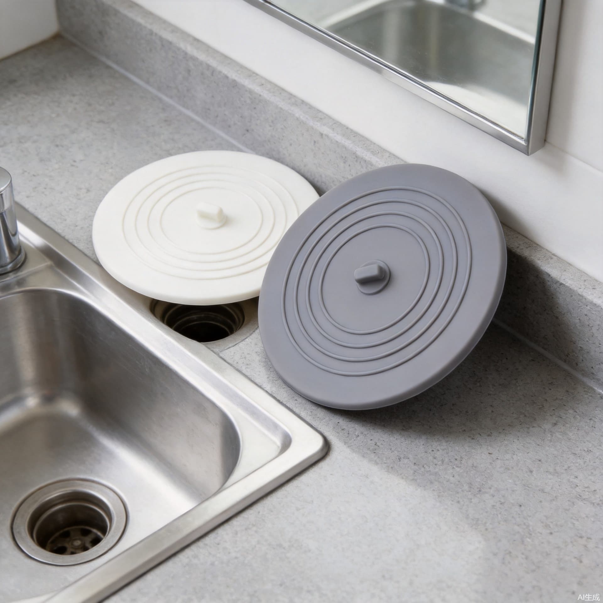 Amazon Kitchen Bathroom 15cm Silicone Sink Stopper Floor Drain Cover Bathtub Plug Drain Plug Odor Proof Cover Water Stopper Gasket