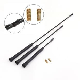 Universal Car Roof Radio Antenna AM/FM Vehicle Modification Antenna Rod with 2 Screws Factory Wholesale