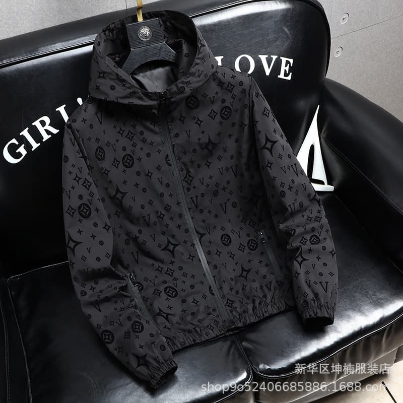 European Export Men's Casual Jacket Lightweight Spring/Summer Hooded 2025 New Arrival