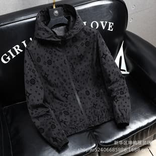European Style Export Men's Casual Jacket Youth Lightweight Jacket Spring Summer Hooded 2025 Spring New Arrival Top