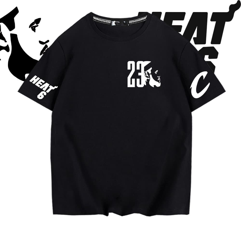 Y Hot Knight James No. 6 No. 23 Basketball Sports Short Sleeve Summer Loose Men's and Women's Same Style All-Matching Top