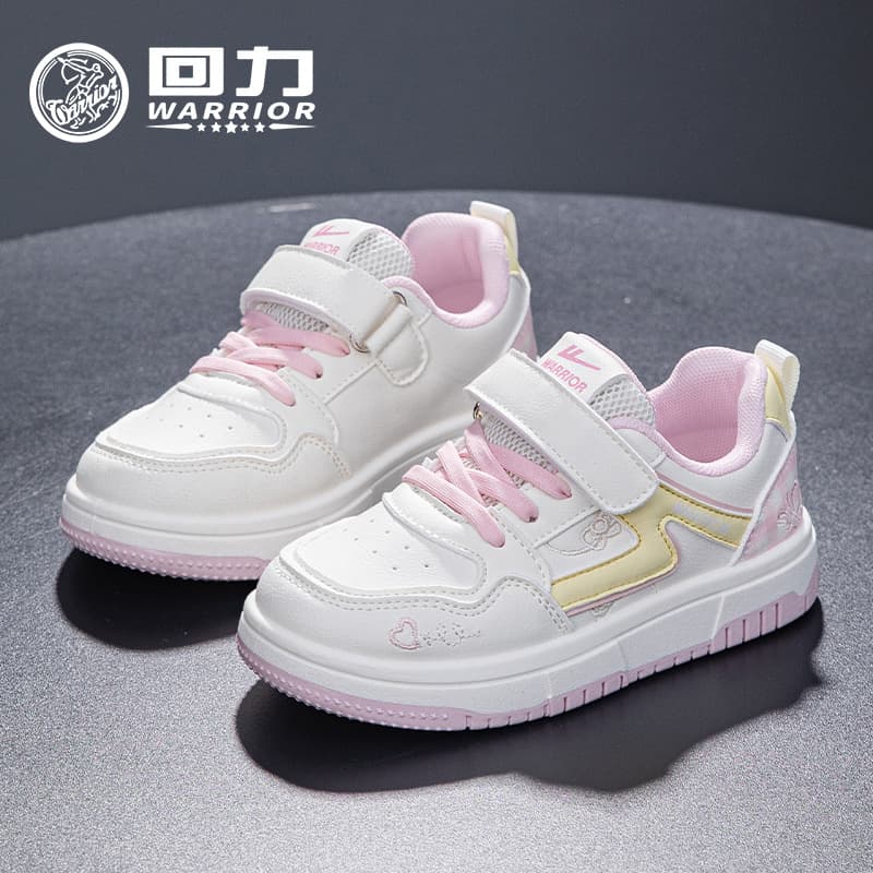 Warrior 2026 New Versatile Comfort Women's and Children's Shoes, High-Fashion Thick Sole Sneakers, Dopamine Color Matching Casual Shoes