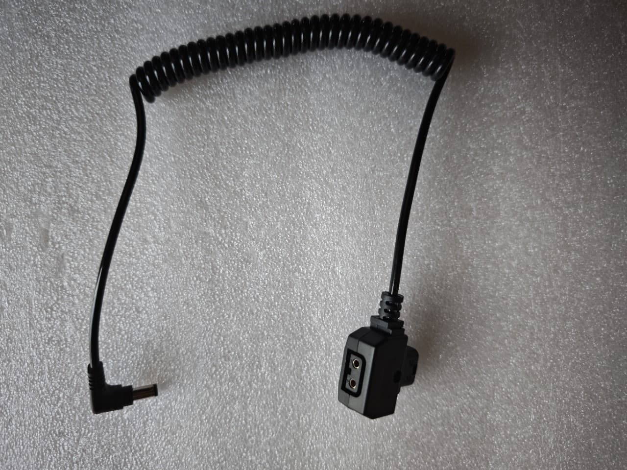 D-TAP Male to Female Adapter to DC5525 for BMCC Monitor, Video Transmitter, Power Cable with Built-in D-TAP Female Output