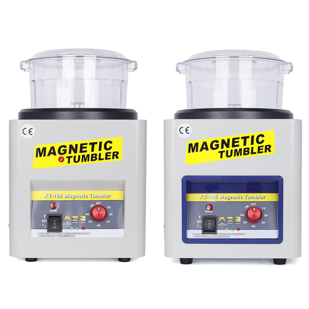 KT185 Magnetic Polisher Magnetic Grinding Machine Metal Deburring, Chamfering, Polishing Jewelry Polishing Equipment