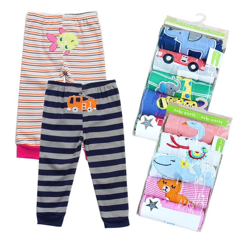 Factory Wholesale Newborn Harem Pants Big PP Pants Long Pants Kids Cartoon Mosquito-Proof PP Pants Spring/Autumn Children's Pants